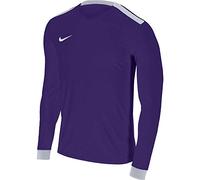 Nike Men Men's Dry Park Derby II Football Jersey Long Sleeved T-Shirt - Black/Volt/(White), Small