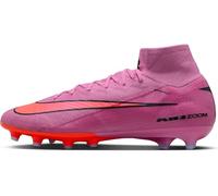 Nike Men Mercurial Superfly 10 Elite Ag-pro High-top-fußballschuh Soccer Shoe, Magic Flamingo Total Crimson Black, 9 UK