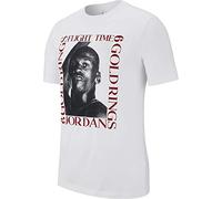 Nike Men MJ FLIGHT TIME TEE T-shirt - White, X-Small
