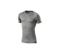 Nike Men Pro Cool Compression T-shirt - Carbon Heather/Black/Black, X-Large