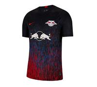Nike Men Rblz M Nk BRT Stad JSY Ss 3R Football T-Shirt - Black/Challenge Red, 3X-Large