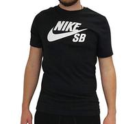 Nike Men SB Dri-Fit Skate T-Shirt - Black/White, M
