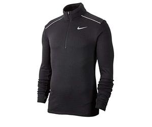 NIKE Men Sphere Element top Men's Running Top - Olive Canvas/Htr, 2XL