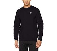 NIKE Men Sportswear Crew - Black/White, Large