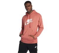 Nike Men Sportswear Heritage Hoodie - Firewood Orange/Heather, Small
