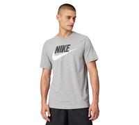 Nike Men Sportswear T-Shirt - Dark Grey Heather/Black/White, M