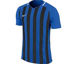Nike Men Striped Division III Jersey Ss Jersey - Royal Blue/Black/White/White, XX-Large