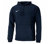 Nike Men Team Club Hoodie - Obsidian/Obsidian/White, XL