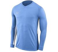 Nike Men Tiempo Premier Jersey LS Jersey - University Blue/University Blue/White/White, X-Large