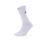 Nike Men U J Flight Crew Socks - White/(Black), X-Small
