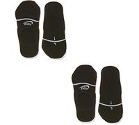 Nike Men U SNKR SOX ESNTL NO SHOW 2P Socks - Black/White, Size 4-5.5