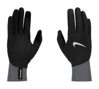 Nike Pacer Midweight Running Gloves - Black, Grey, Size S