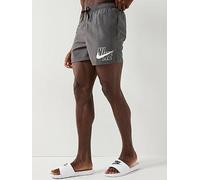 Nike Mens 5 Inch Volley Swim Short, Grey, Size Xl, Men Grey