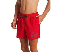 Nike Swim Logo Lap 5´´ Swimming Shorts Red M Men