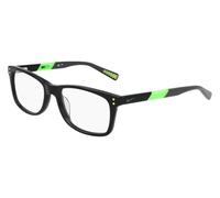 Nike Men's 5538 001 49 Optical Frames, Black (Black/Flash Lime)