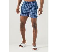 NIKE Swim Breaker Swoosh Link 5" Volley Short Midnight Navy