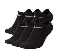 Nike Men's 6 Pack No Show Trainer Socks - Black 11 - 14