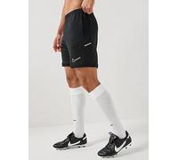 Nike Mens Academy 25 Soccer Shorts, Black/Black/White, Size L, Men Black/Black/White