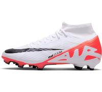 NIKE Men's Academy Football Shoe, Bright Crimson White Black, 9.5 UK