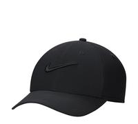 Nike Mens Accessories FIT Club Structured Swoosh Cap in Black - Size Small