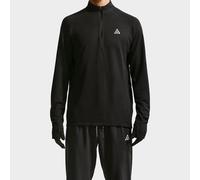 Nike Men's ACG Dri-FIT Trail Running 1/4 Zip Top, Black/Black/Summit White