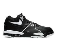 NIKE Men's Air Flight 89 Sneaker, Black White, 9 UK