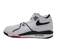 Nike Men's Air Flight 89 Sneaker, White/Black-lt Smoke Gray, 10.5