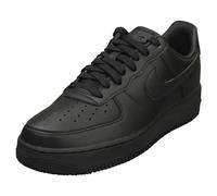 NIKE Men's Air Force 1 '07 Fresh Sneaker, Black Anthracite Black Black, 10 UK