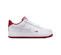 Nike Men's Air Force 1 '07 LV8 Casual Shoes, White/Team Red/White, 11.5