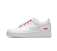 Nike Men's Air Force 1 Low Supreme Mini Box Logo White, White/White, 5.5
