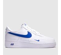 Nike Air Force 1 07 AF1 White Game Royal Men Casual Lifestyle Shoes IV5732-100