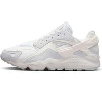 NIKE Men's Air Huarache Runner Sneaker, Summit White Metallic Silver White, 9.5 UK