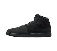 Nike Men's Air Jordan 1 Mid Sneaker, Dark Smoke Grey/Black, 7.5