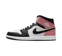 Nike Men's Air Jordan 1 Mid Sneaker, White/Black-rust Pink, 8.5