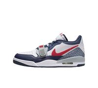 NIKE Mens Air Jordan Legacy 312 Low Sneaker, White Varsity Red Midnight Navy, 10 UK