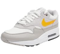 NIKE Men's Air Max 1 Ess Sneaker, Summit White University Gold Vast Grey, 7 UK