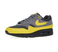 NIKE Men's Air Max 1 Essential Sneaker, Anthracite Bright Citron Smoke Grey, 7.5 UK