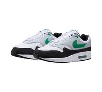 NIKE Men's Air Max 1 Sneaker, White Stadium Green Pure Platinum Black, 6.5 UK