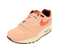 Nike Men's Air Max 1 Sneakers, Coral Stardust Bright Coral Oxen Brown, 10