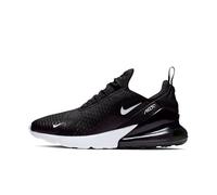 NIKE Men's Air Max 270 Sneaker, Black Black Anthracite White Solar Red 002, 13 UK
