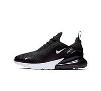 Nike Unisex Air Max 270 Trainers Black/White/Solar Red/Anthracite Mesh - Size UK 6