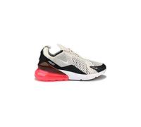 NIKE Men's Air Max 270 Sneaker, Black Black Lt Bone Hot Punch White 003, 7 UK