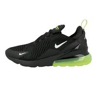 Nike Men's Air Max 270 Sneaker, Black/White-Volt-Reflect Silver, 8 UK