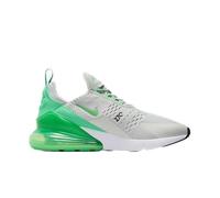 Nike Men's Air Max 270 Sneaker, Light Silver Green Shock Black White, 10 UK