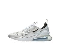 NIKE Men's Air Max 270 Sneaker, White White Black White 100, 6.5 UK