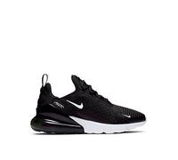 Nike Unisex Air Max 270 Trainers Black/White/Solar Red/Anthracite Mesh - Size UK 6