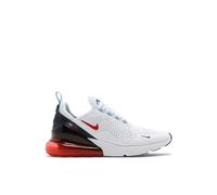Nike Mens Air Max 270 Trainers, White/Chile Red-Midnight Navy - Size UK 6