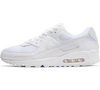 NIKE Mens Air Max 90 Sneaker, White White White Wolf Grey, 9 UK