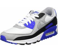 Nike Men's Air Max 90 Trainers White Blue Black Grey CD0881 102