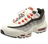 NIKE Mens Air Max 95 Sneaker, Summit White Chile Red Off Noir, 3.5 UK